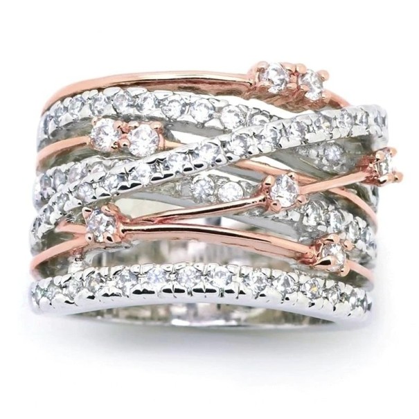 Dame ring D2797 gammelrosa 12