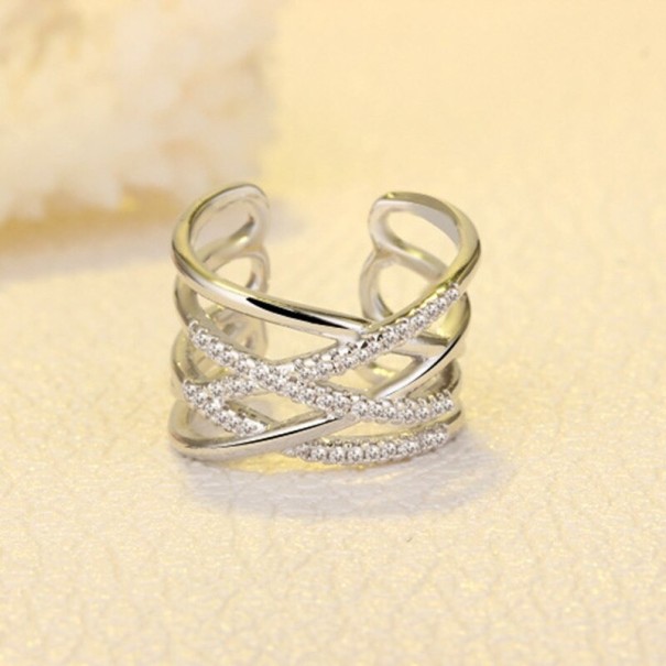 Dame ring D2954 sølv