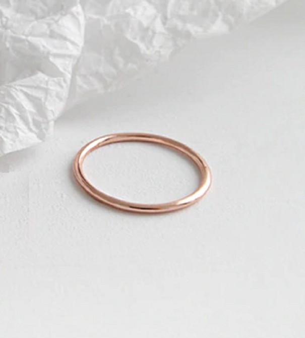 Dame ring D871 gammelrosa 7,5