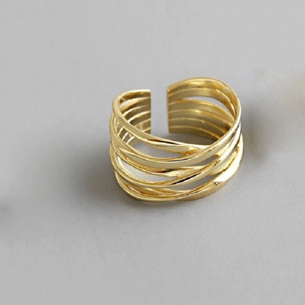 Dame ring D921 guld