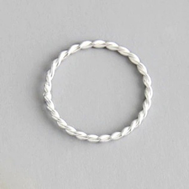 Dame ring D936 sølv 6