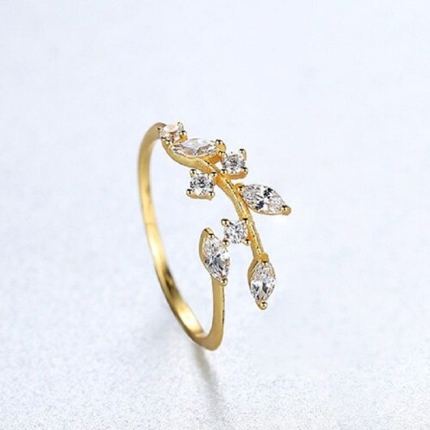 Dame ring D952 guld