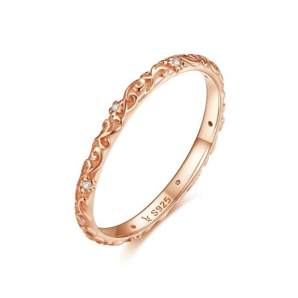 Dame ring D978 gammelrosa 6