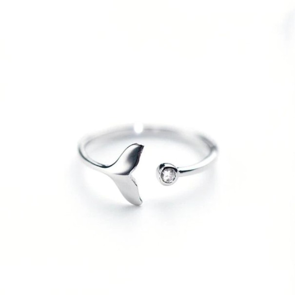 Dame ring med havfruehale 1