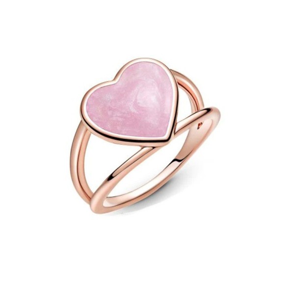Dame ring med hjerte D1344 9