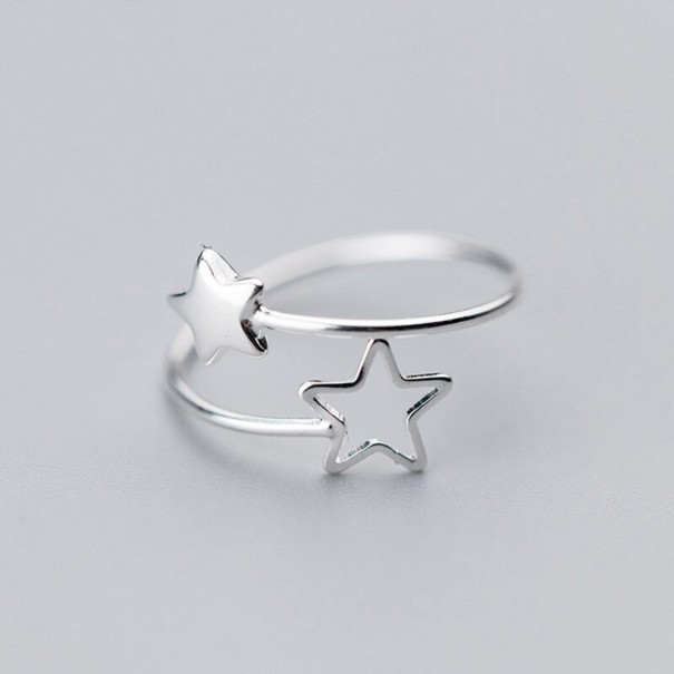 Dame ring med stjerner D1515 1