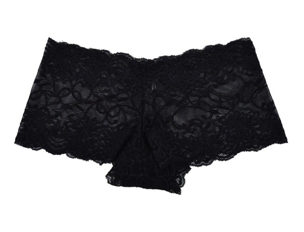 Dame shorts i blonde sort XS