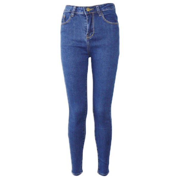 Dame Slim Jeans J1765 mørkeblå 31