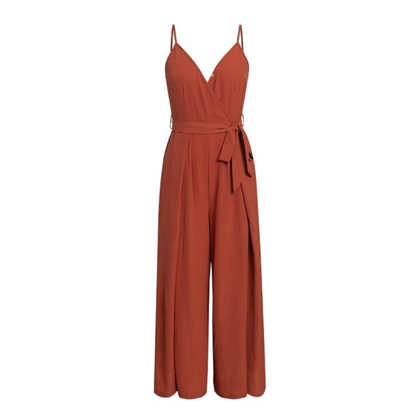 Dame sommerjumpsuit med slidser A2151 L