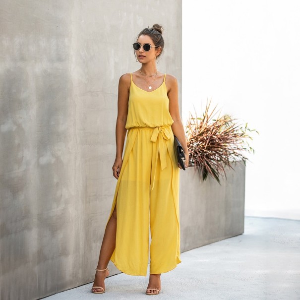 Dame sommeroveralls G156 gul XL