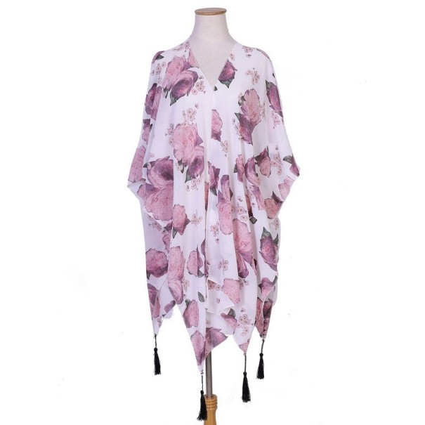 Dame sommerplaid P975 6