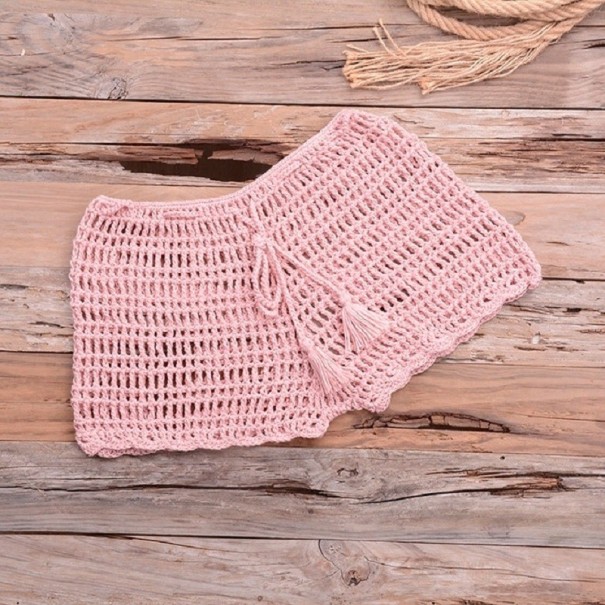 Dame strandshorts rosa