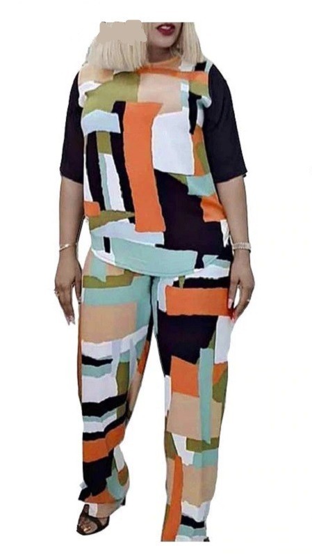 Dame T-shirt og bukser A2628 XL