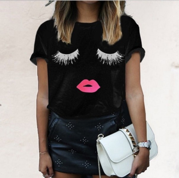 Dame T-shirt til bedste venner B188 L 3