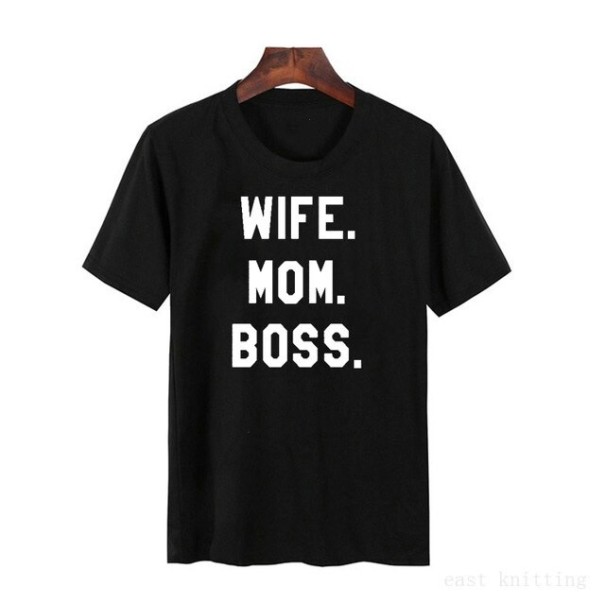 Dame T-shirt til supermødre B107 L 5