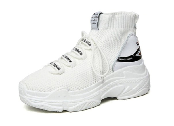 Dame Tiffany ankelsneakers hvid 39