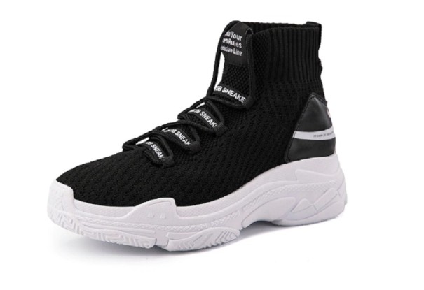 Dame Tiffany ankelsneakers sort 45