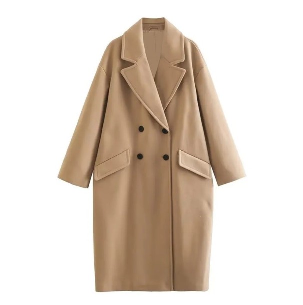 Dame vinterfrakke V151 khaki M