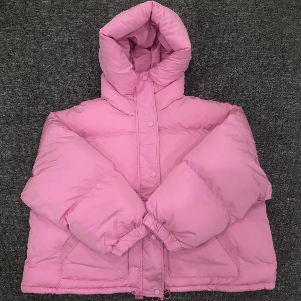 Dame vinterjakke P2173 rosa