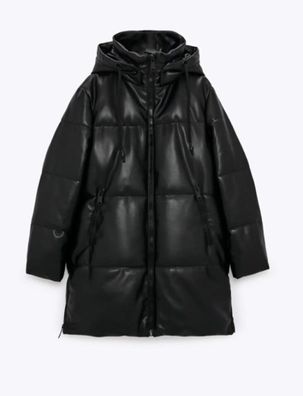 Dame vinterjakke P2245 sort XS