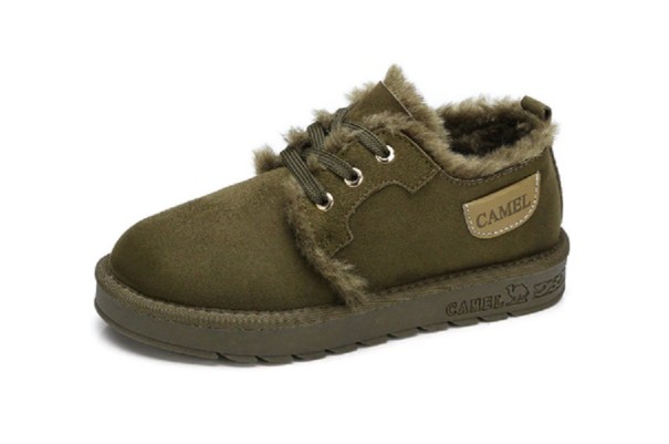 Dame vintersneakers CAMEL J2436 grøn 36