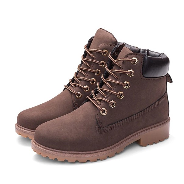 Dameankelstøvler, sneakers J3115 brun 39