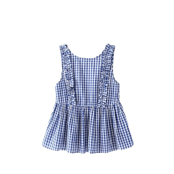 Damebluse Nicole blå L
