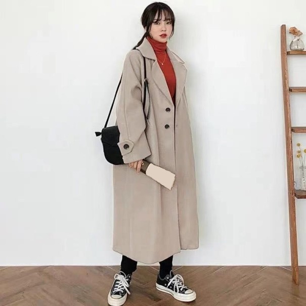 Damefrakke P1441 beige L
