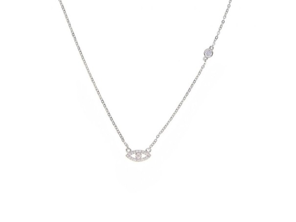 Damehalskæde med øje G522 3