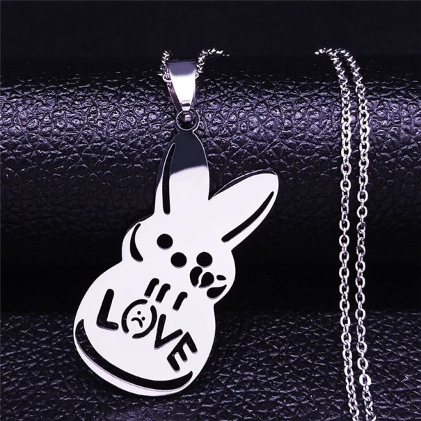 Damehalskæde med vedhæng D192 8