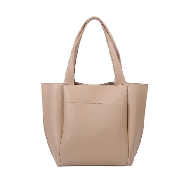 Damehåndtaske i læder M1111 beige