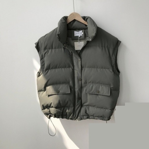 Dameisoleret vest B662 armygrøn M