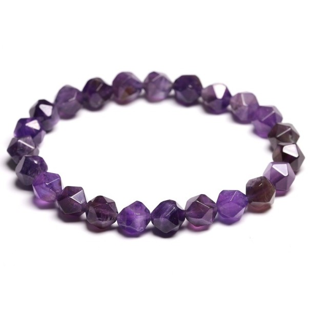 Damen-Amethyst-Armband H175 18 cm 10 mm