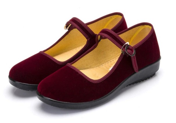 Damen-Ballerinas mit Schnalle 37
