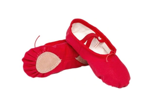 Damen-Ballett-Tanzschuhe rot 39