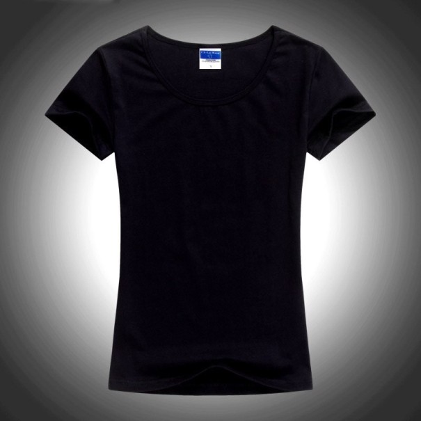 Damen-Basic-T-Shirt A986 schwarz XL