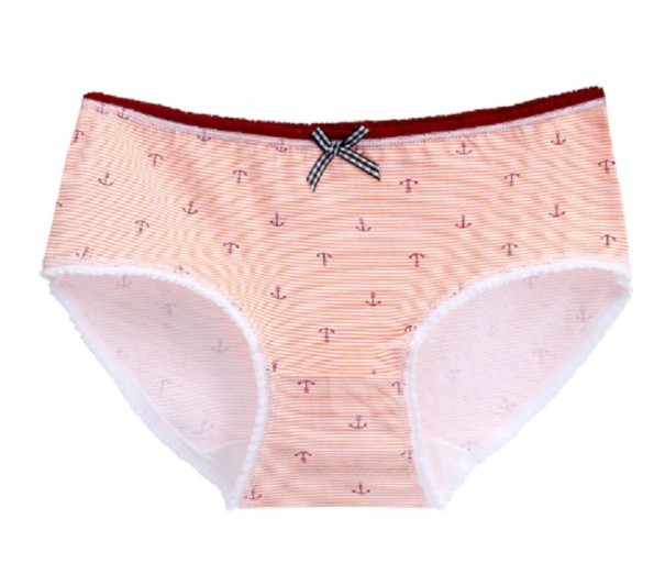 Damen-Baumwollhöschen mit Schleife Sabrina L 10