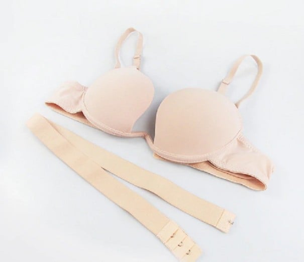 Damen-BH für tiefen Ausschnitt J2338 beige 85A