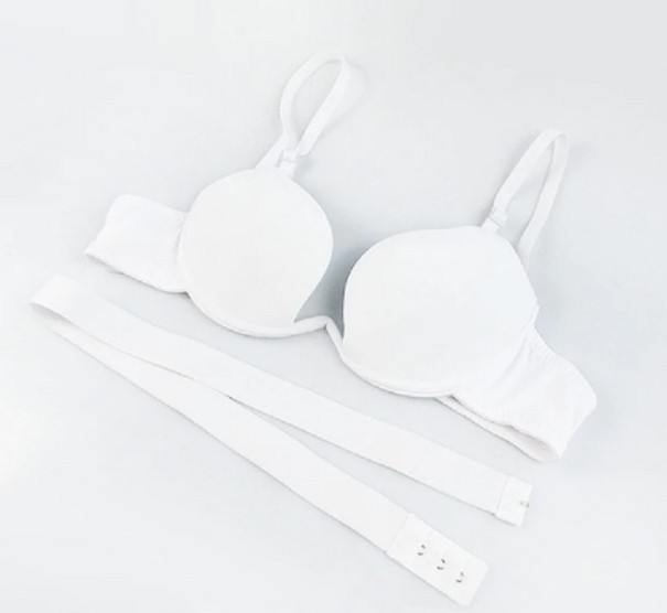 Damen-BH für tiefen Ausschnitt J2338 weiß 80A