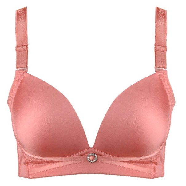 Damen-BH mit Ausschnitt rosa 90B