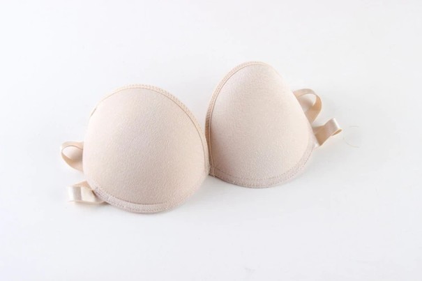 Damen-BH mit transparenten Trägern J1060 creme 75B