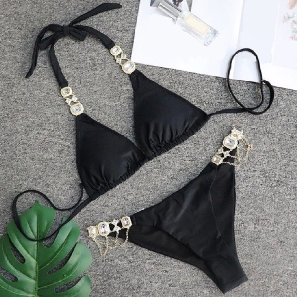 Damen-Bikini P298 schwarz M