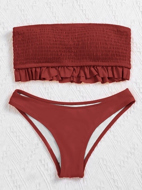 Damen-Bikini P371 braun M