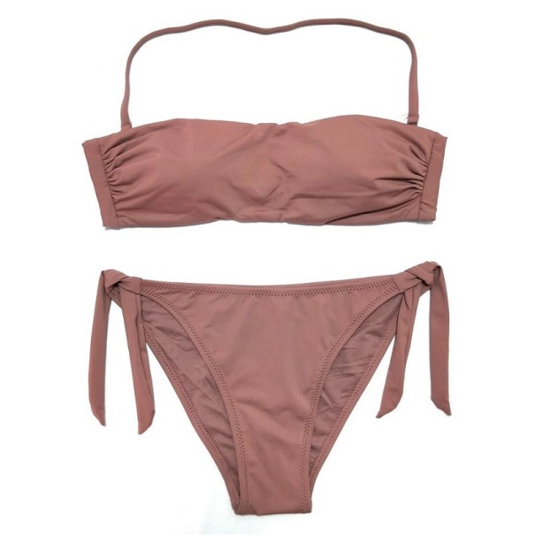 Damen-Bikini P418 hellbraun L