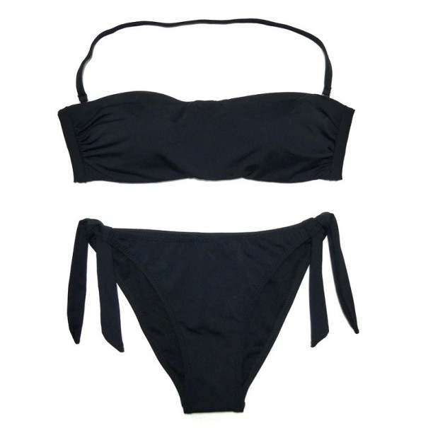 Damen-Bikini P418 schwarz M