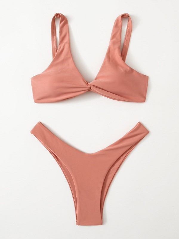 Damen-Bikini P553 lachsfarben XL