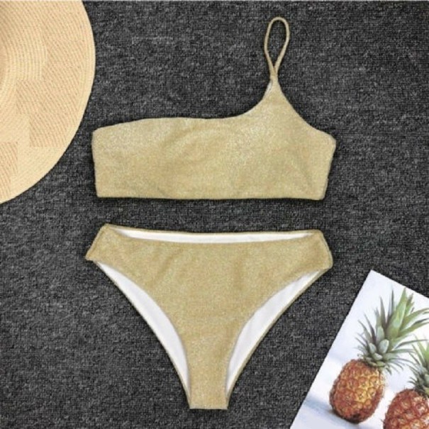 Damen-Bikini P950 golden S