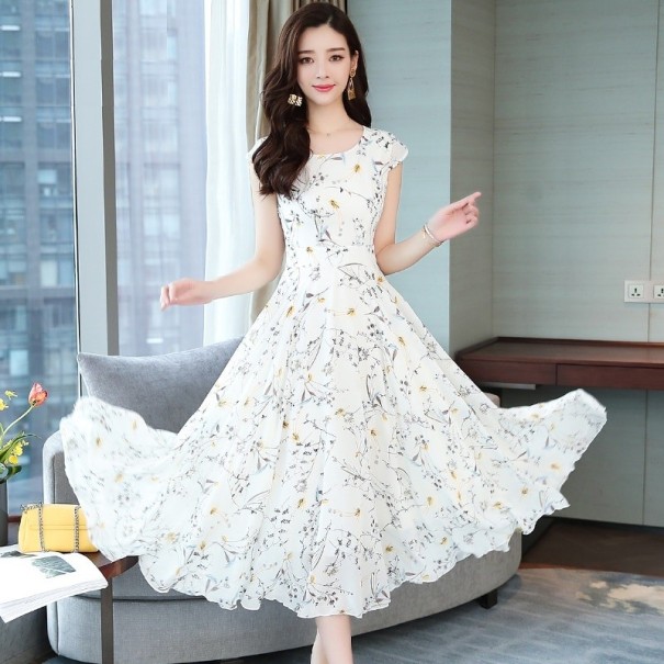 Damen-Blumenkleid A723 L
