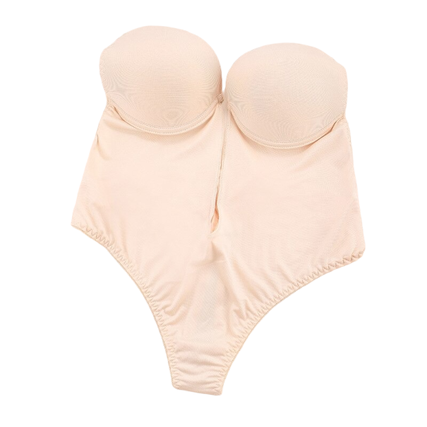 Damen-Body mit Kordelzug T1193 fleischfarben XL