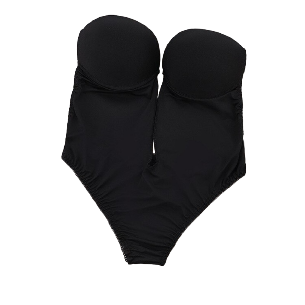 Damen-Body mit Kordelzug T1193 schwarz XL